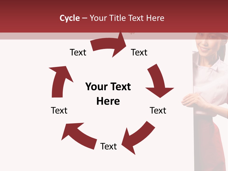Food Uniform Happy PowerPoint Template