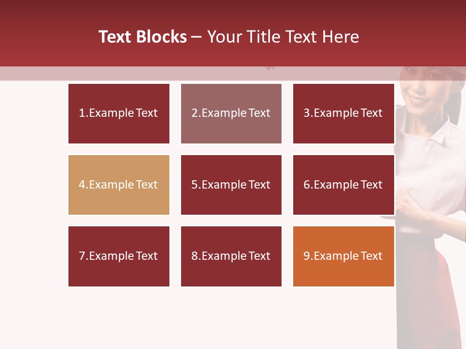 Food Uniform Happy PowerPoint Template