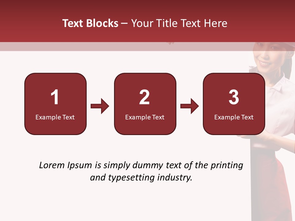 Food Uniform Happy PowerPoint Template