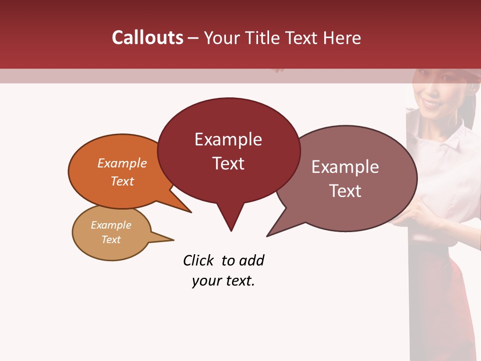 Food Uniform Happy PowerPoint Template