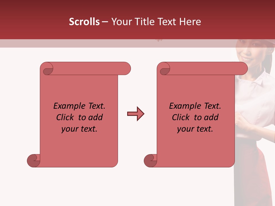 Food Uniform Happy PowerPoint Template