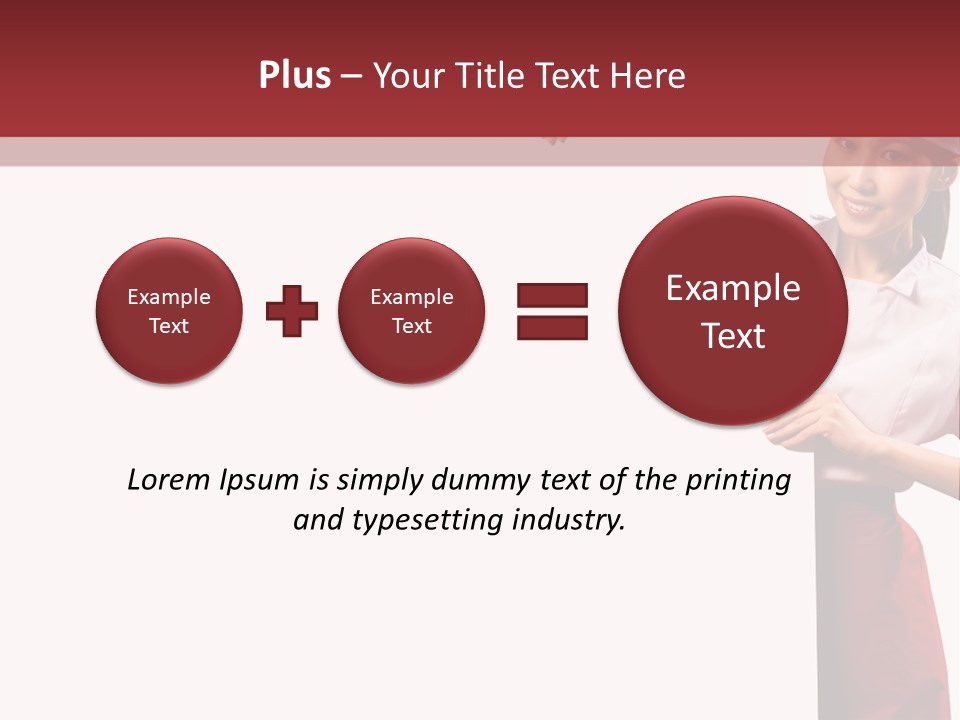 Food Uniform Happy PowerPoint Template