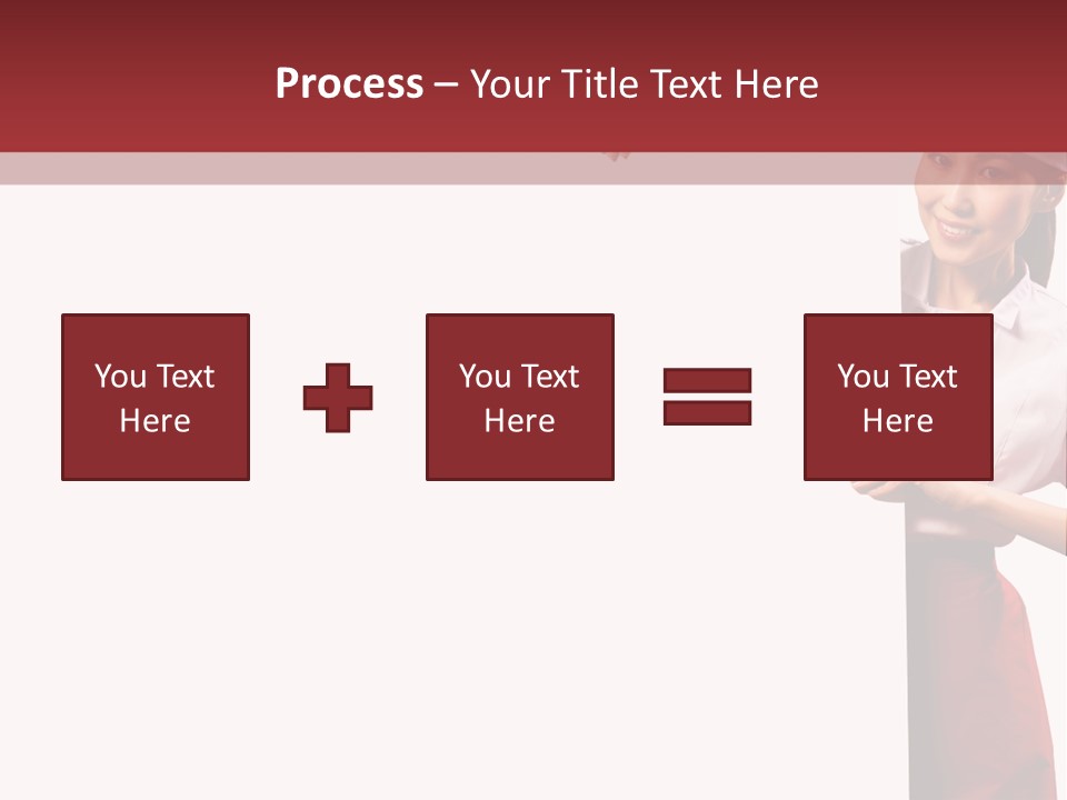 Food Uniform Happy PowerPoint Template