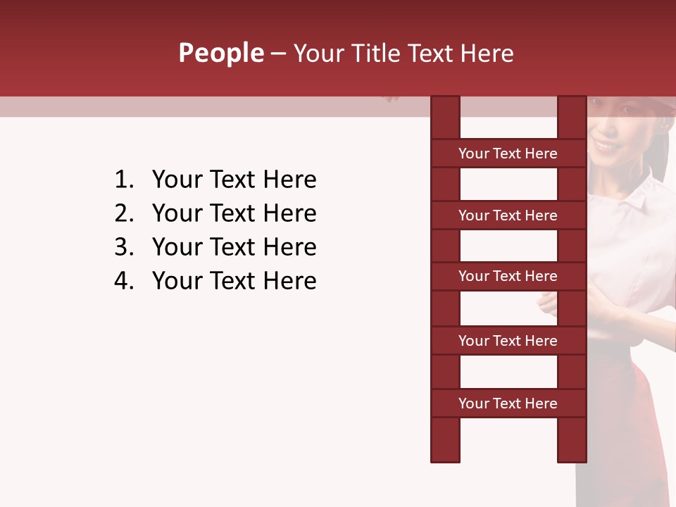 Food Uniform Happy PowerPoint Template