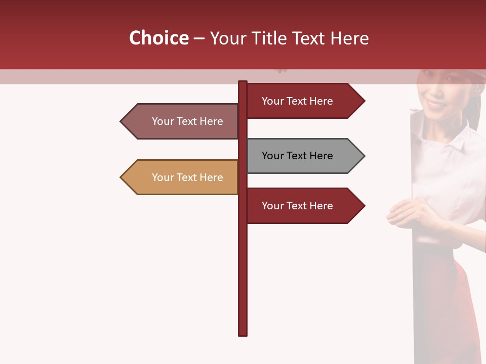 Food Uniform Happy PowerPoint Template