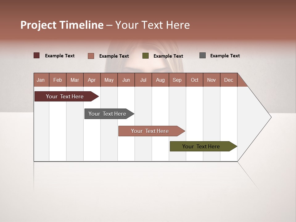 Success Wall Crack PowerPoint Template