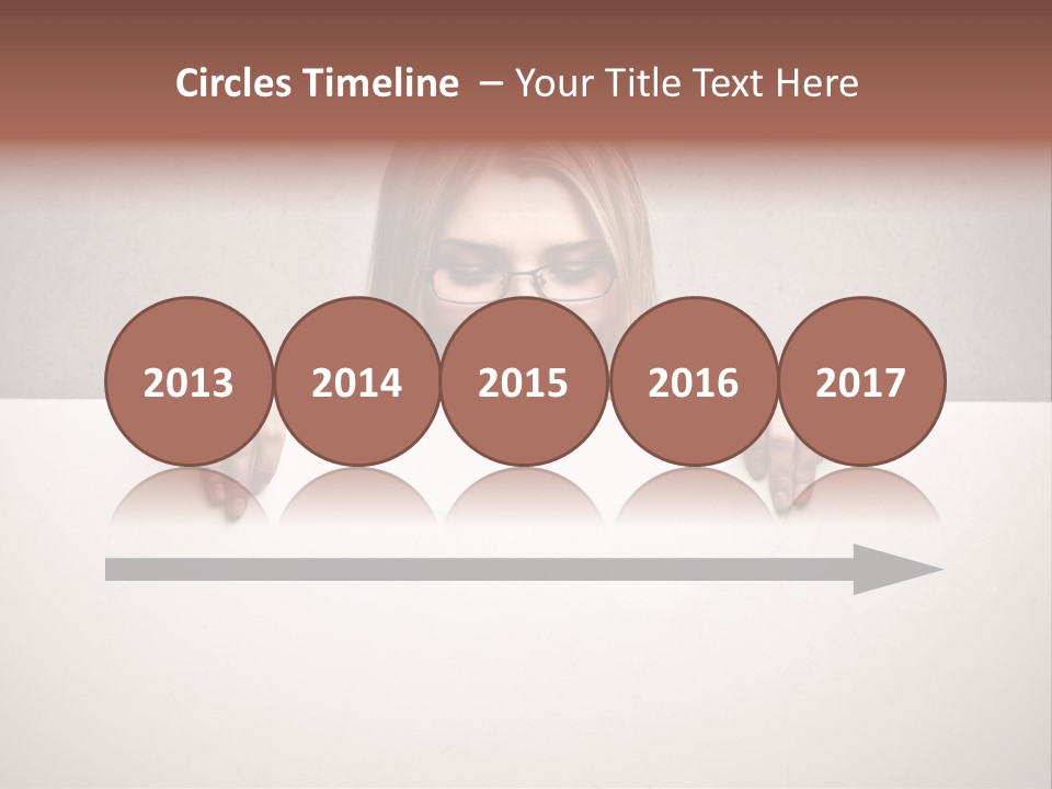 Success Wall Crack PowerPoint Template