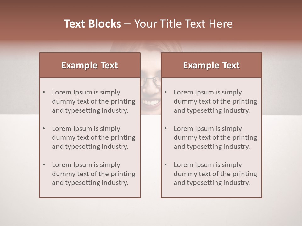 Success Wall Crack PowerPoint Template