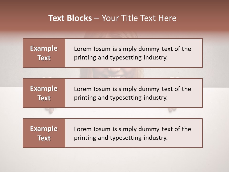 Success Wall Crack PowerPoint Template
