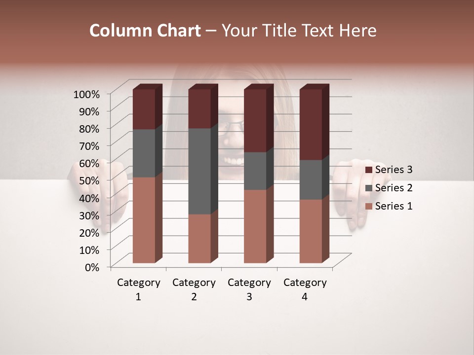 Success Wall Crack PowerPoint Template