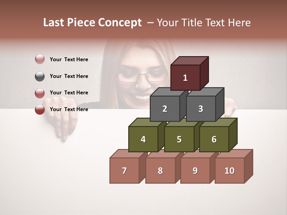 Success Wall Crack PowerPoint Template