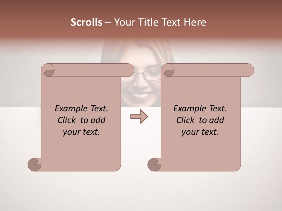 Success Wall Crack PowerPoint Template