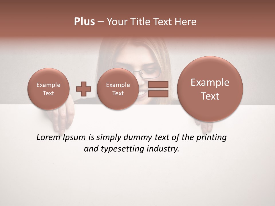 Success Wall Crack PowerPoint Template