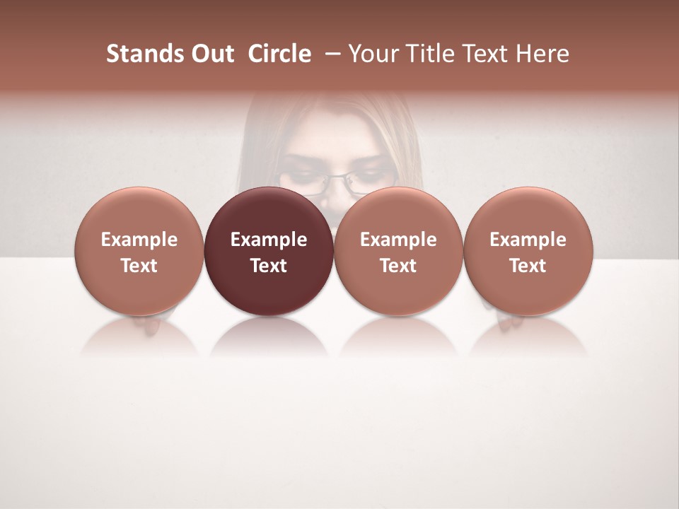 Success Wall Crack PowerPoint Template