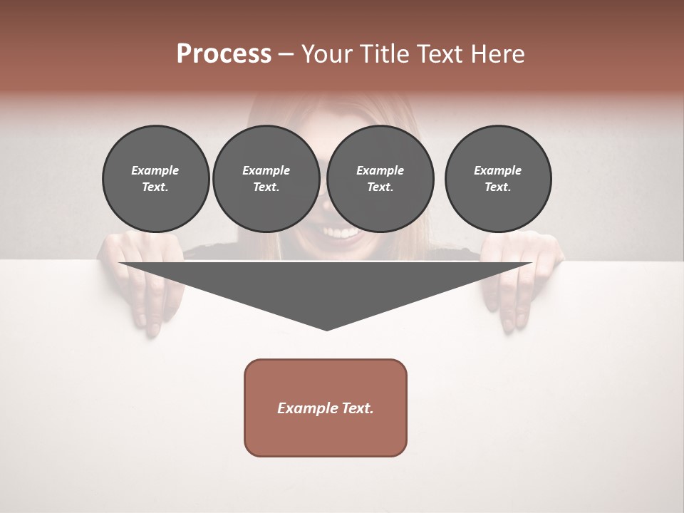 Success Wall Crack PowerPoint Template