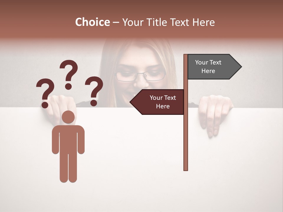 Success Wall Crack PowerPoint Template