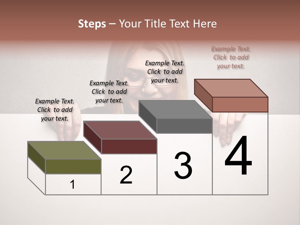Success Wall Crack PowerPoint Template