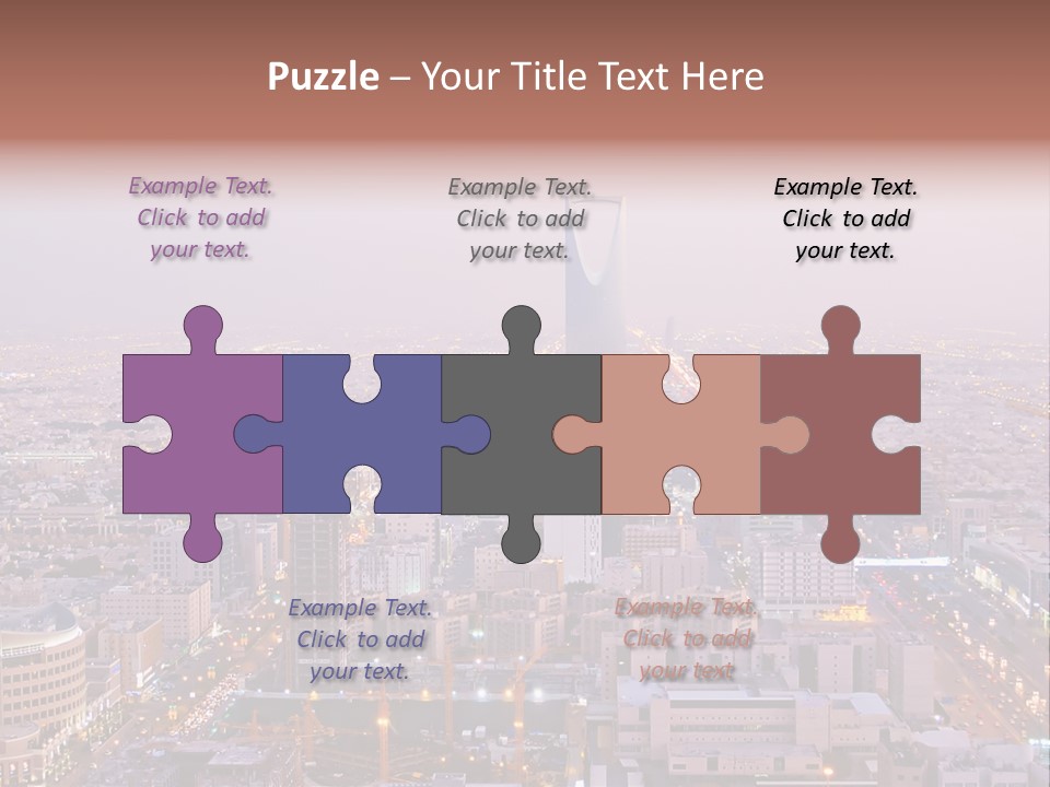 Ksa King Power PowerPoint Template