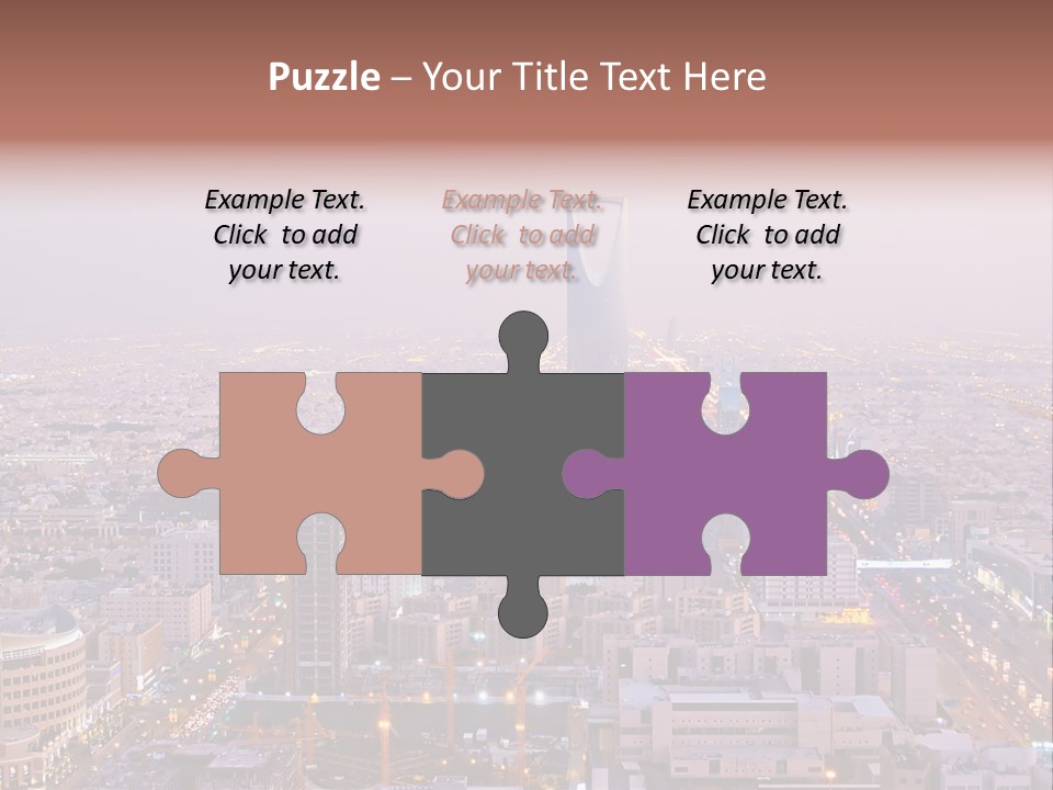 Ksa King Power PowerPoint Template