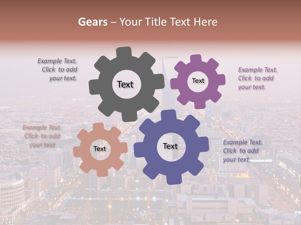 Ksa King Power PowerPoint Template