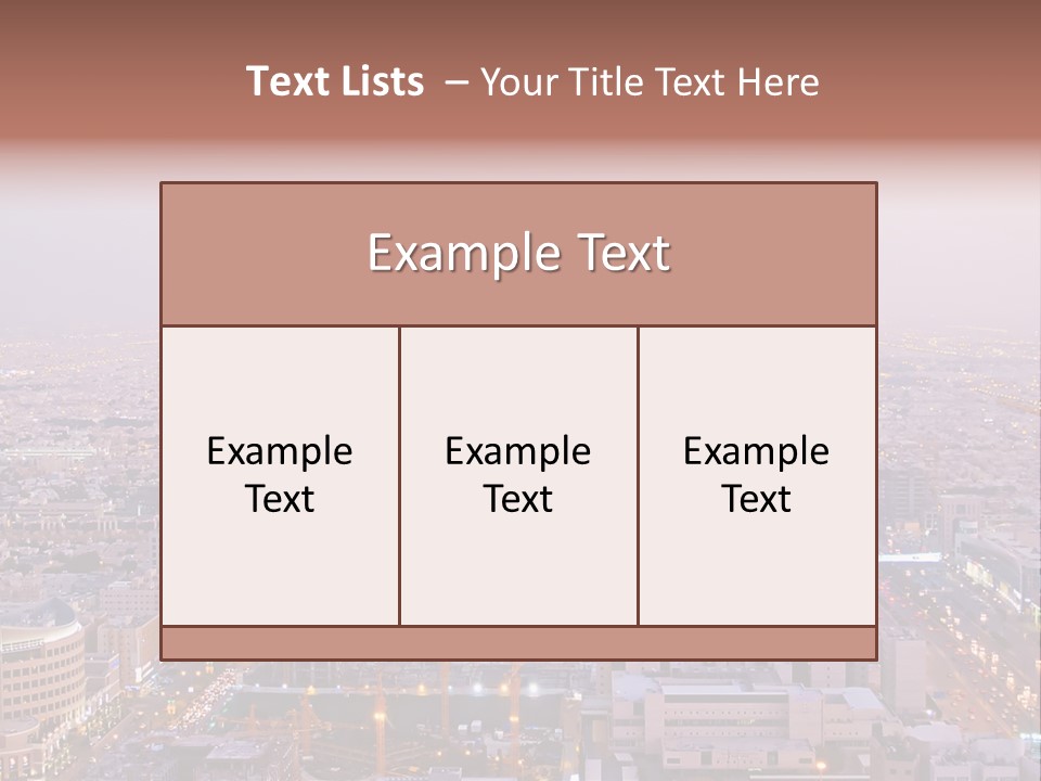 Ksa King Power PowerPoint Template