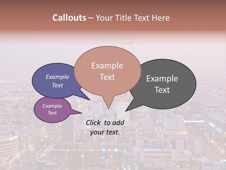 Ksa King Power PowerPoint Template
