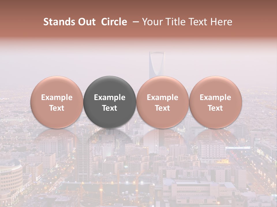 Ksa King Power PowerPoint Template