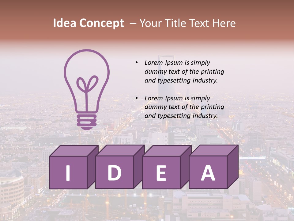 Ksa King Power PowerPoint Template