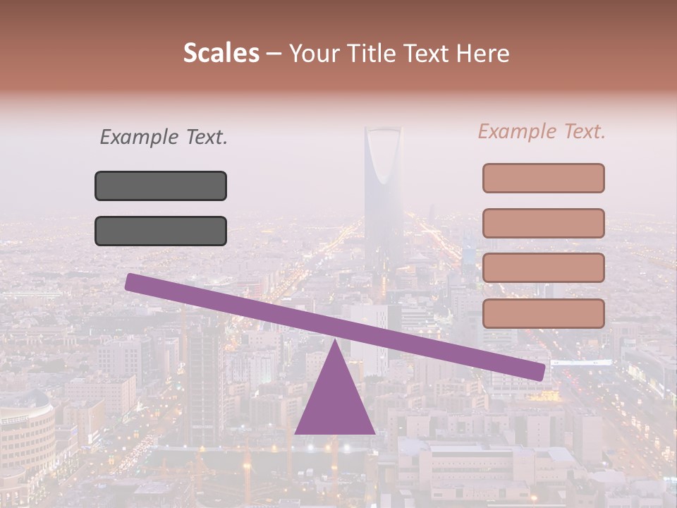 Ksa King Power PowerPoint Template