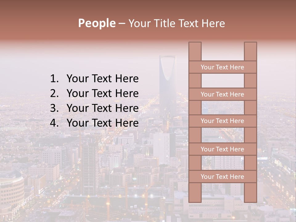 Ksa King Power PowerPoint Template