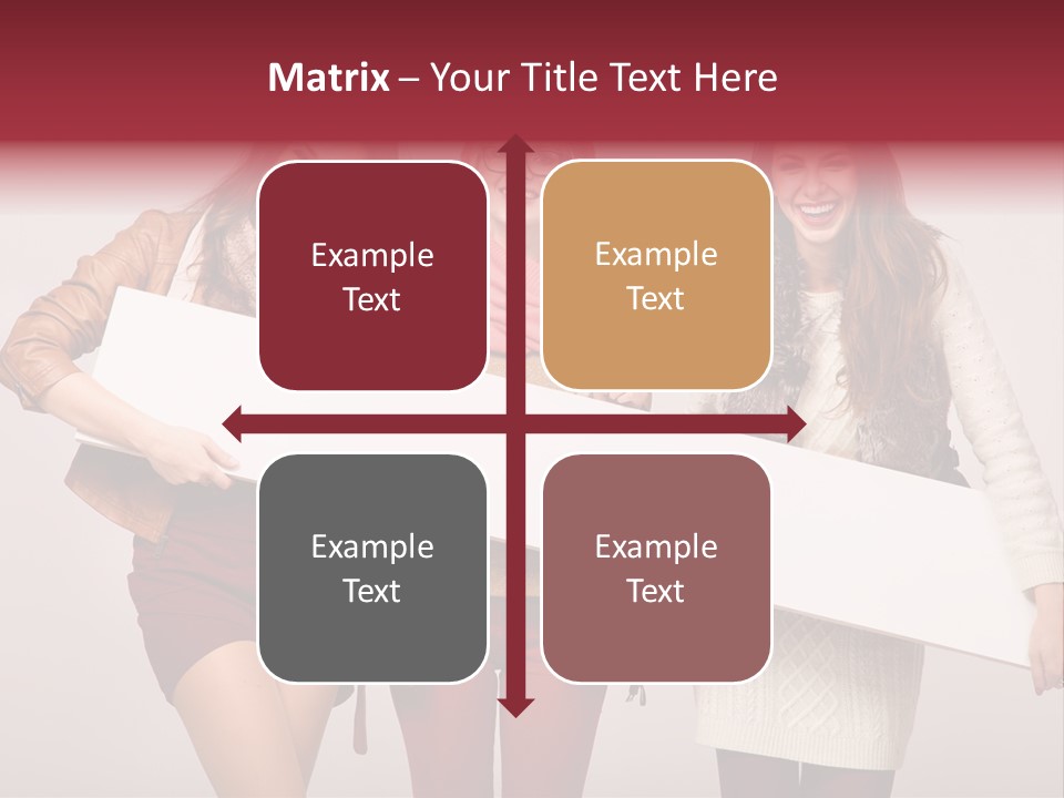 Empty Isolated Advertising PowerPoint Template