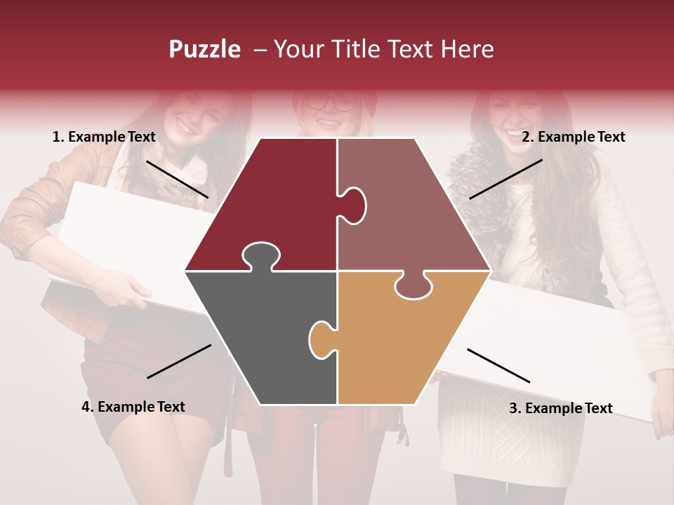 Empty Isolated Advertising PowerPoint Template