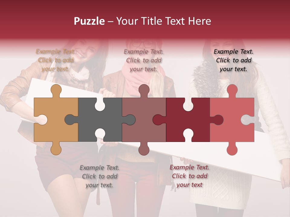 Empty Isolated Advertising PowerPoint Template