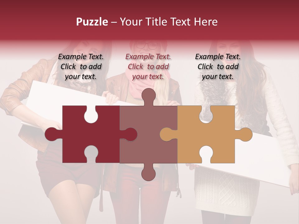 Empty Isolated Advertising PowerPoint Template