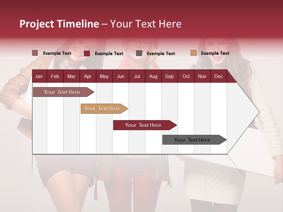 Empty Isolated Advertising PowerPoint Template