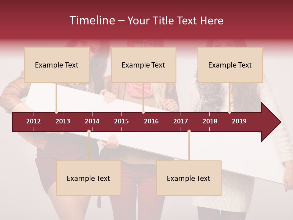 Empty Isolated Advertising PowerPoint Template
