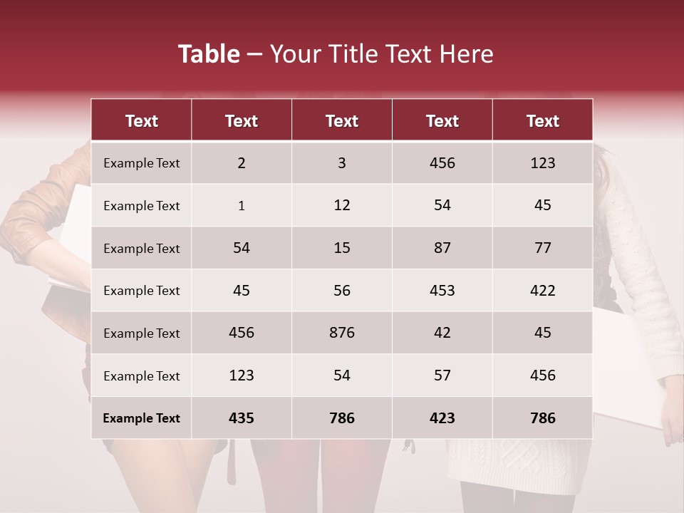 Empty Isolated Advertising PowerPoint Template