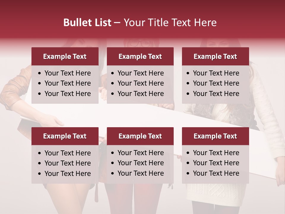 Empty Isolated Advertising PowerPoint Template