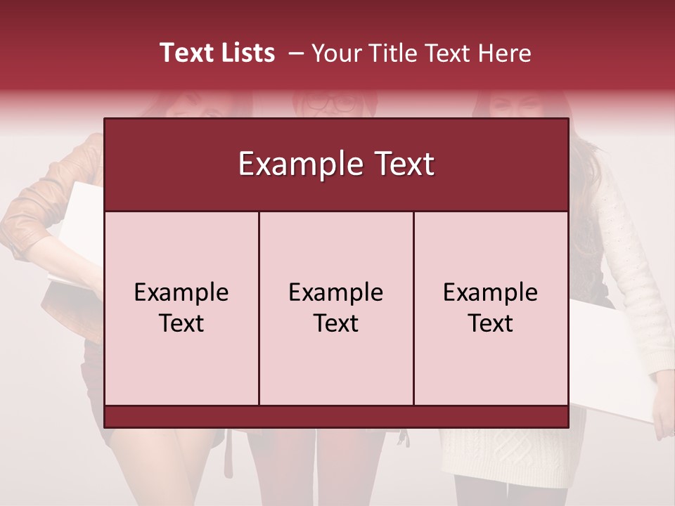 Empty Isolated Advertising PowerPoint Template