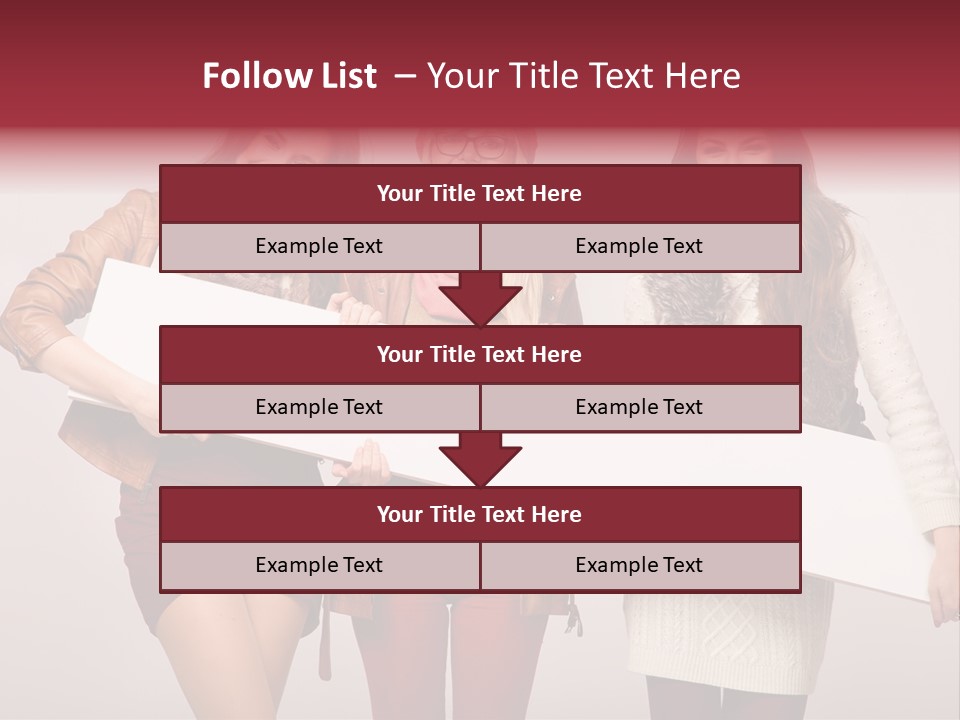 Empty Isolated Advertising PowerPoint Template