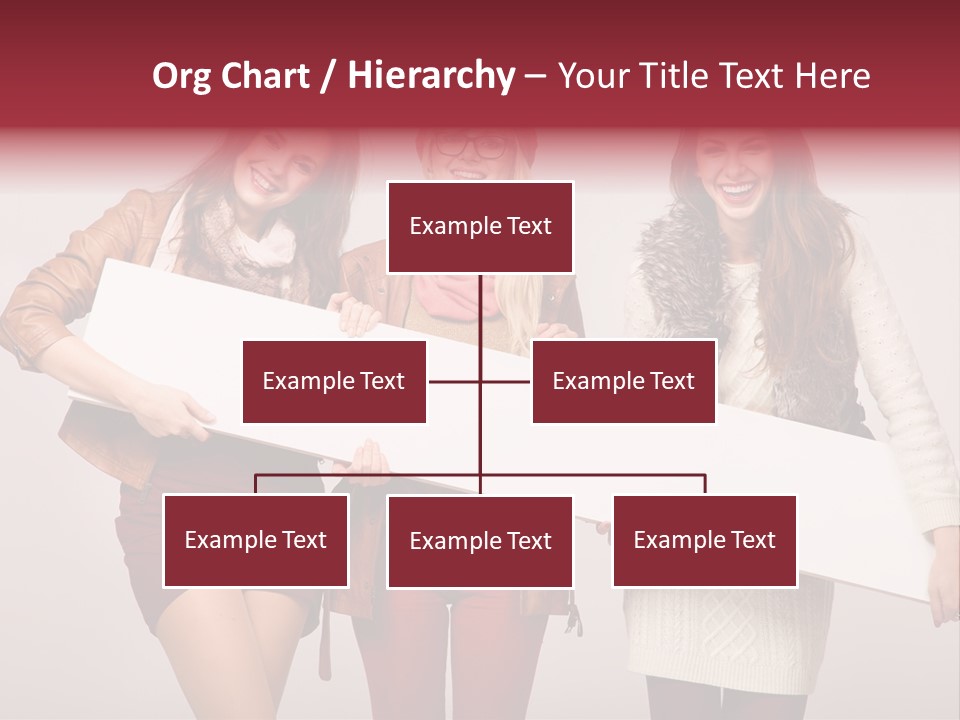 Empty Isolated Advertising PowerPoint Template