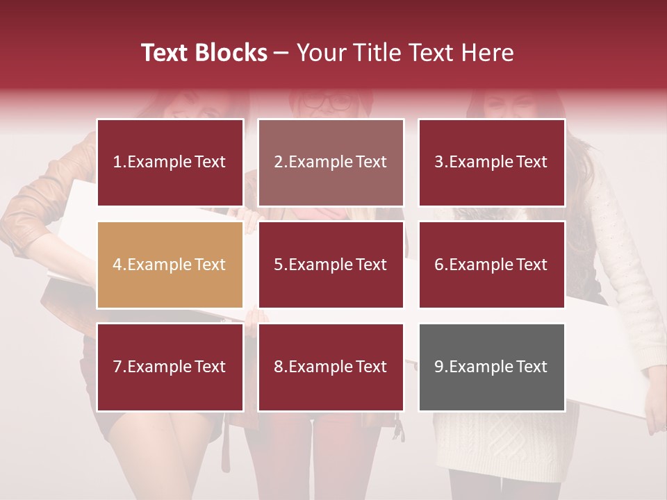 Empty Isolated Advertising PowerPoint Template
