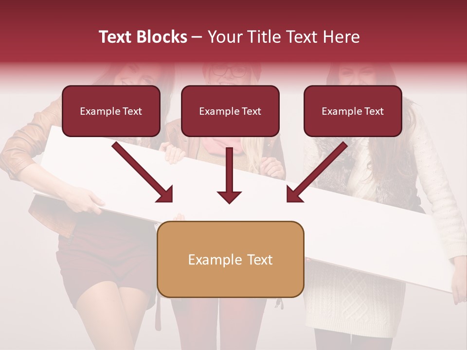 Empty Isolated Advertising PowerPoint Template