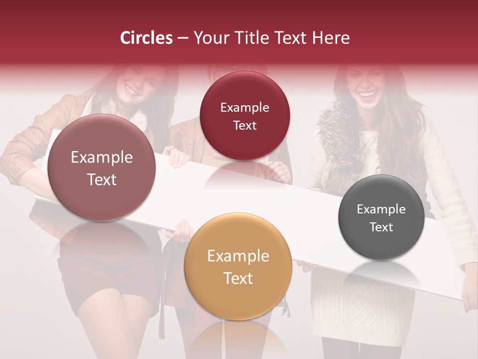 Empty Isolated Advertising PowerPoint Template