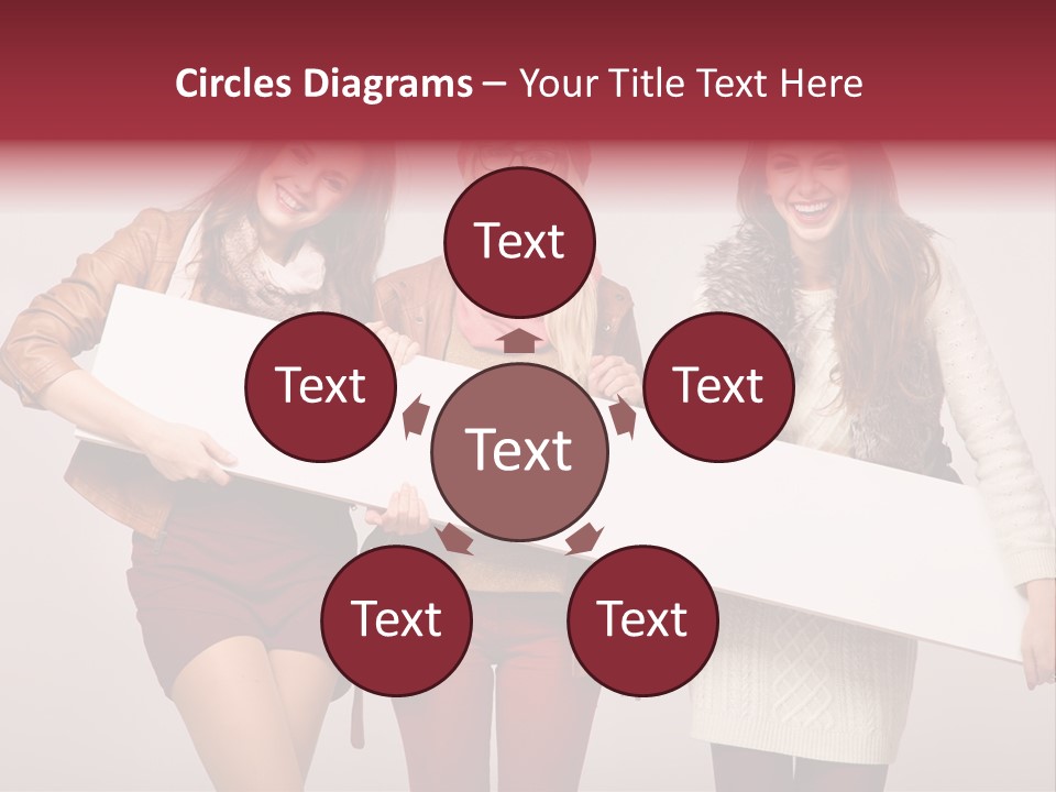 Empty Isolated Advertising PowerPoint Template