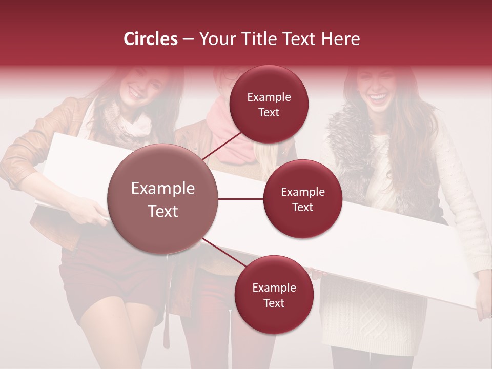 Empty Isolated Advertising PowerPoint Template