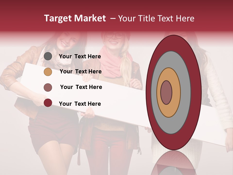 Empty Isolated Advertising PowerPoint Template