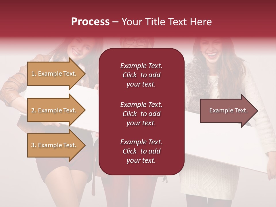Empty Isolated Advertising PowerPoint Template