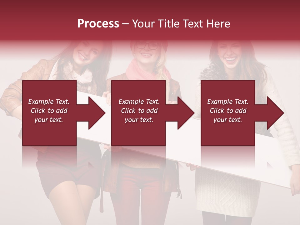 Empty Isolated Advertising PowerPoint Template