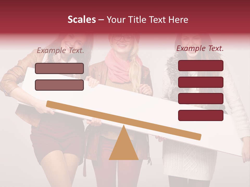 Empty Isolated Advertising PowerPoint Template